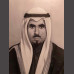Portrait of Sheikh Jaber Al Ahmad AlJaber AL Sabah 